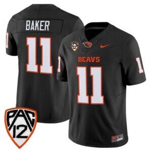 Mens Youths Womens Terry Baker Black Vapor Stitched Jersey.jpg